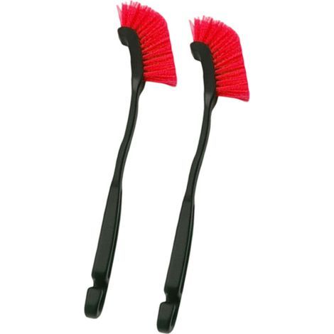 Brosse professionnelle de nettoyage de roues de pneus de-Rouge (1/2)