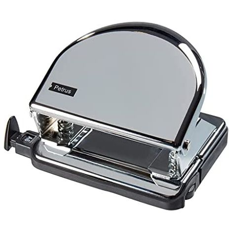 Petrus klassische Bürobohrmaschine Mod. 52c verchromt (1/5)