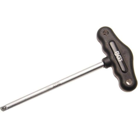 Poignée T 6,3 mm (1/4) 230 mm - Acier, Ergonomique et Robuste - D-Work (1/5)