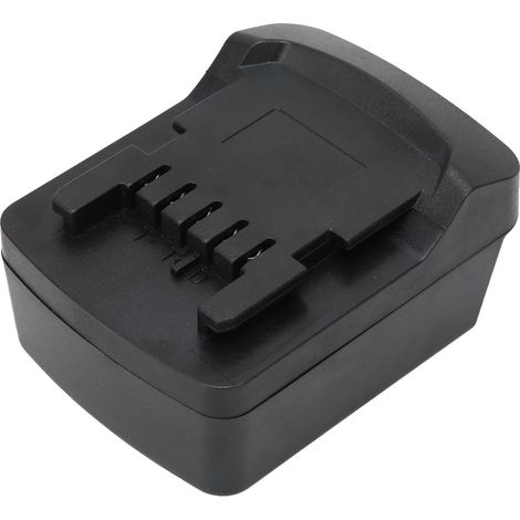 Akkuadapter kompatibel mit dem tragbaren Elektrowerkzeug Metabo (schwarzer Lithium-Ionen-Konverter) (1/5)