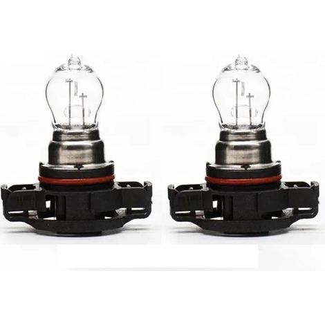 Cyclingcolors 2 bombillas PS19W 12V 19W PG20/1 para coche, motocicleta, scooter, faros antiniebla, luces de posición, marcha atrás, luces de circulación diurna, transparentes (1/5)