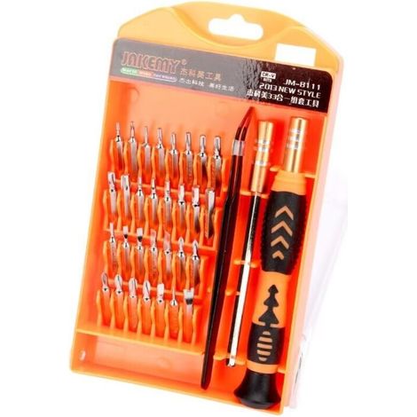 Kit Tournevis de Précision 33 en 1, Mini Tournevis pour Lunettes, Téléphone, PC, Montre, Tablette, Caméra, Jouets-Lefou (1/5)