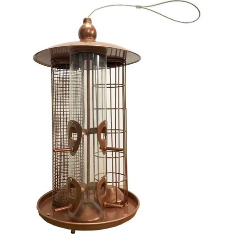 Deluxe 3 in 1 Seed, Nut and Fatball Bird Feeder