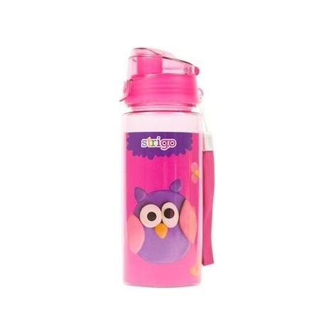 Pinke Strigo-Wasserflasche