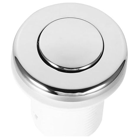 Pneumatic Push Button Stainless Steel with Waterproof Silicone Seal for Spa and Waste Grinder Air Switch (1/5)