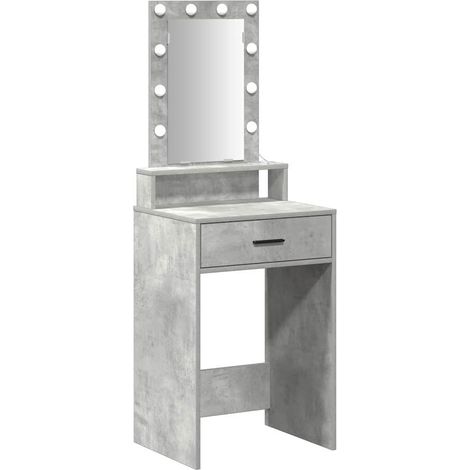Maison Exclusive - Schminktisch mit Schubladen Grau 50 x 41 x 140