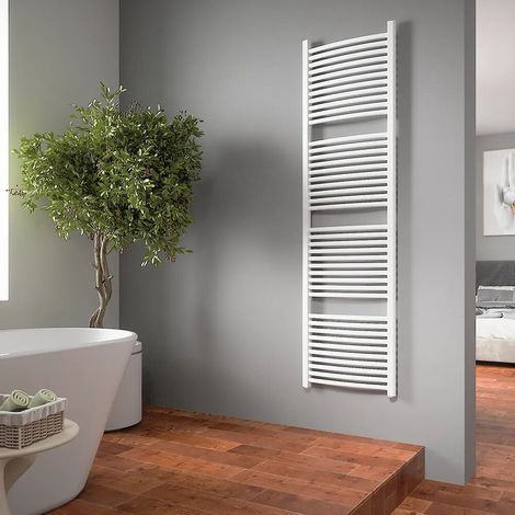 Radiateur sèche serviettes 1800x500 blanc entraxe 450 Orione (1/4)