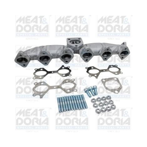 Collecteur, système d'échappement Meat & Doria 89575 BMW 11627788422