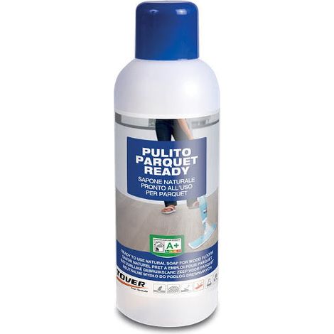 PULITO PARQUET READY LT. 1 sapone naturale con cere a PH neutro deterge e protegge