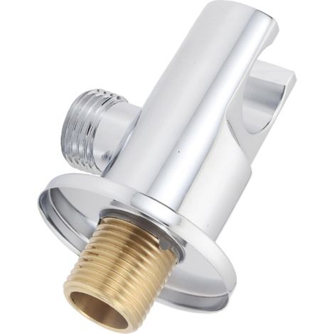 Support de pommeau de douche avec coudes, adaptateurs et fixations pour douche, installation facile lors de la rénovation de votre salle de bain. (1/5)