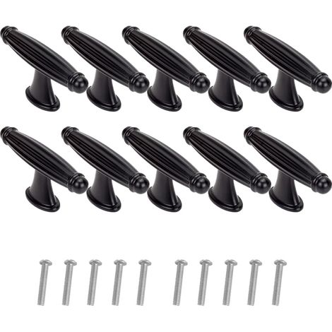 Poignee de Meuble Vintage,Poignée de Traction Laiton Antique Meubles,Boutons Avec Vis,pour Meubles de Cuisine Armoire Tiroir Commode Porte (Poignée de porte-D10) (1/5)