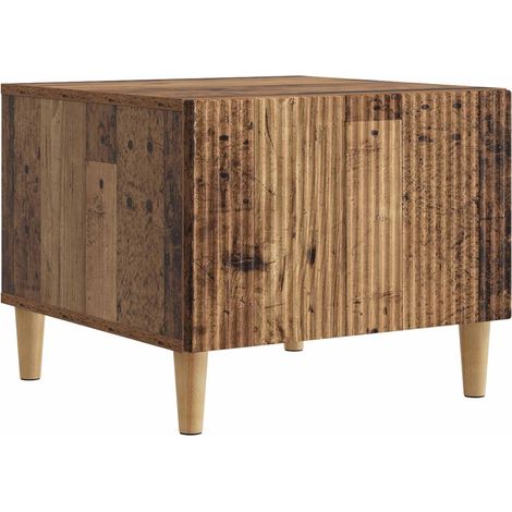 Couchtisch mit Schubladen Altholz 49 x 50 x 40 cm Holzwerkstoff vidaXL