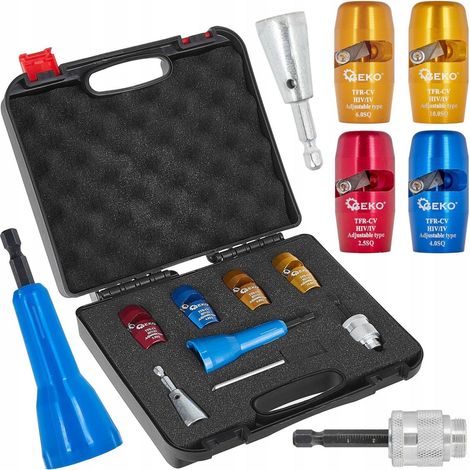 Geko Pro kit de pelado y torsión de cables plateado