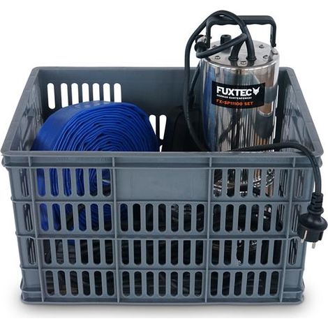 Bomba sumergible - FUXTEC - FX-SP11100 Set - 1100 vatios