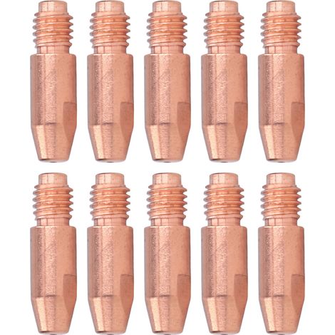 10 Pièces Embouts de Contact Cuivre 36KD1.0 pour Soudage, Pièces Détachées Torche à Souder