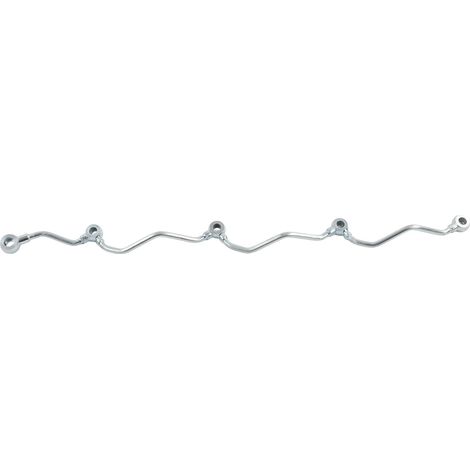 Tuyau de retour d'huile moteur en acier inoxydable sans déformation pour rampe d'injecteur moteur 4HK1 (1/5)