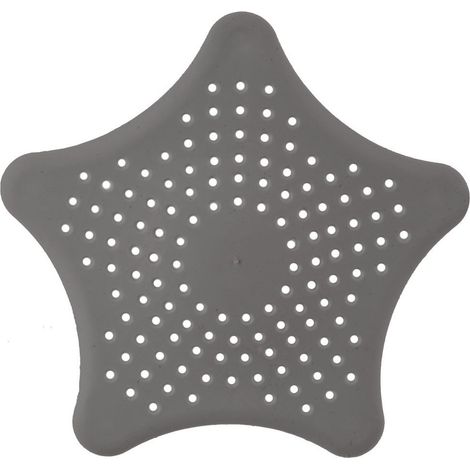 Crépine d'évier grise à ventouses 16 cm (1/5)
