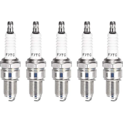 Source Map - Lot de 5 bougies d'allumage F7TC pour générateurs GX120, GX160, GX200, GX240, GX270,
