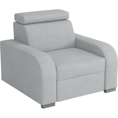 Fauteuil Ovos, Crown 17, 85x0x100cm, Tissu, Pieds: Plastique, Bois, 0 (1/4)