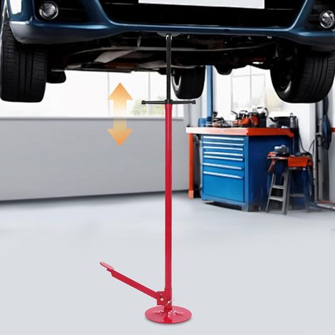 Unterzugständer 0.75t Unterhubwagen-Stützständer mit Fußpedal, Unterzugwagenheber für Autos, Unterstellbock Hebehöhen 1335-2000mm, für Reparatur von Autos und Fahrzeugen