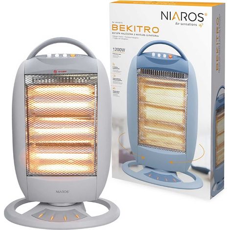 Chauffage halogène rotatif 1200w GSC (1/3)