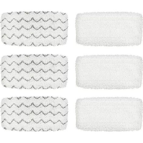 de Vadrouille à Vapeur pour Bissell PowerFresh Vac & Steam 2747A, 1132154316321652Symphony Vacuum et Steam Mop Series, 6Pack (1/4)