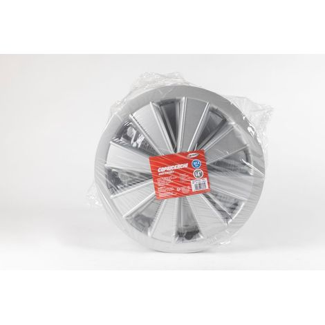Set copricerchi auto grigio imola 14'' 4 pezzi in ABS (1/2)