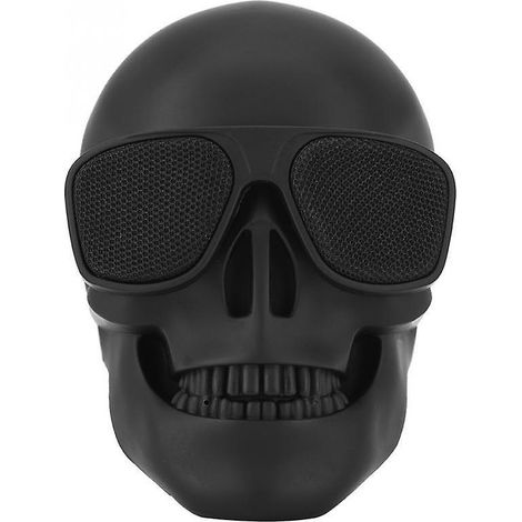 Enceinte Bluetooth portable en forme de crâne, enceinte sans fil Bluetooth avec radio, enceinte sans fil Halloween (1/3)