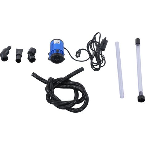 Nettoyeur de gravier pour aquarium 10 W, aspirateur électrique automatique, changeur d'eau, nettoyeur de sable et d'algues CN 220 V (1/5)