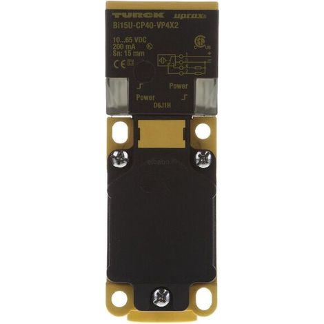 [NEUWERTIG] B-Ware Turck Sensor Näherungsschalter Induktiver Schalter BI15U CP40 VP4X2 Kunststoff (1/2)