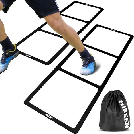 Échelle d'Agilité au Football: Kit Entrainement Foot Échelle de Coordination Portable pour Entrainement Football ou Basket, Accessoire Foot pour Terrain Extérieur, avec Sac de Transport (1/5)