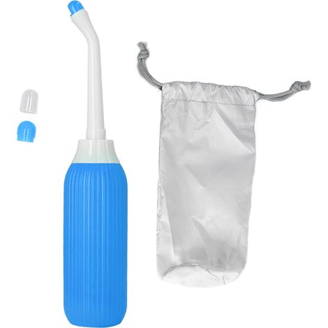 Bidonnette Postnatale Portable 500ml - Pulvérisateur Hygiénique Multifonction pour Soins Post-Accouchement, Bleu Paon (1/5)