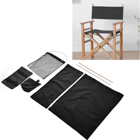 [Protection de siège] Housse de remplacement pour chaise directeur avec sac de rangement en toile (1/5)