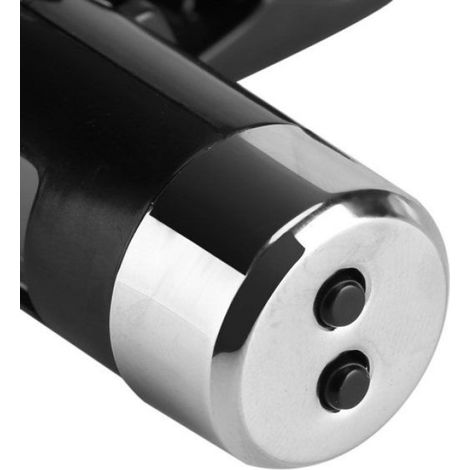 Horloge Thermomètre LCD - Clip Pour Ventilation Automobile - Affichage Heure Température - 8,2 x 2,4 cm - 2 Piles AG3 (1/5)