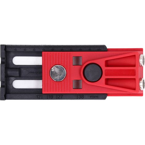 Guide de perçage pour menuiserie, gabarit de localisation de trous oblique, accessoire de positionnement pour trous de poche (1/5)