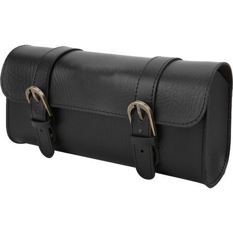 Fahrrad-/Rollertasche für klappbare Lenker, Satteltasche aus PU-Leder, Aufbewahrungswerkzeug (1/5)