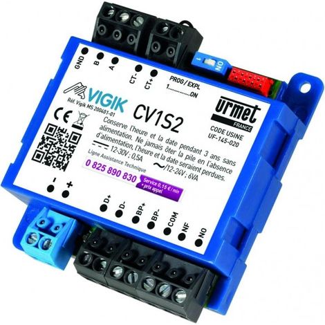 Micro centrale 1p vigik l/e BIBUS URMET CV1S2