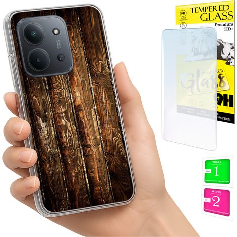 Funda para Xiaomi Redmi 15C 5G 173mm / Poco C85, cubierta trasera de cristal (1/5)