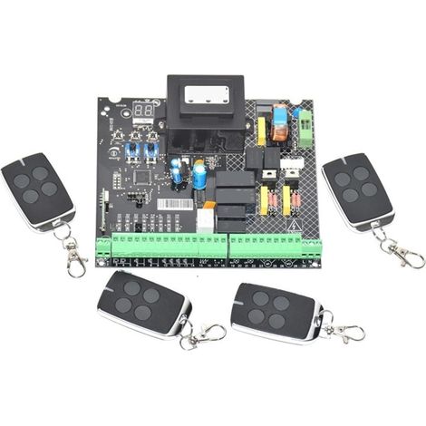 Kit d'ouvre-portes automatiques Carte de contrôleur de carte de circuit imprimé de moteur d'ouvre-porte d'oscillation for des actionneurs linéaires de moteur d'oscillation à C.A. pour accessoires de p (1/5)
