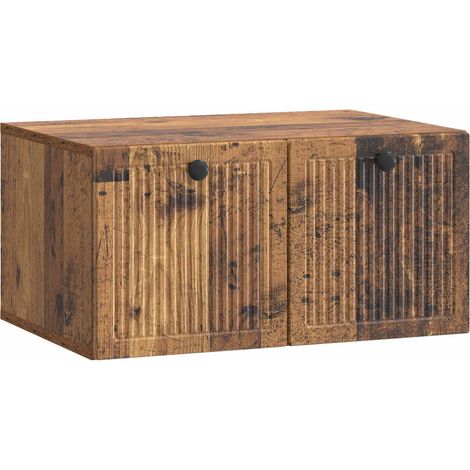 Maison Exclusive - Meuble TV mural Bois ancien 59,5 x 41 x 30 cm Bois d'ingénierie (1/5)