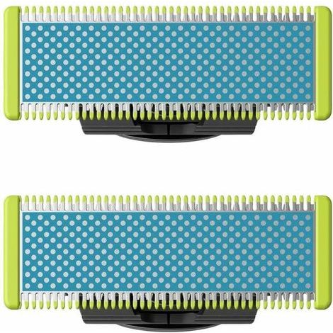 Lame de rechange Philips Norelco OneBlade QP225/50 – Compatible avec tous les modèles OneBlade – Durée de vie jusqu'à 4 mois – Lavable sous l'eau (1/3)