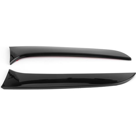 2 pièces Déflecteurs d'air latéraux de lunette arrière anti-UV compatibles avec BMW Série 1 F20 F21 2012-2019 (1/5)