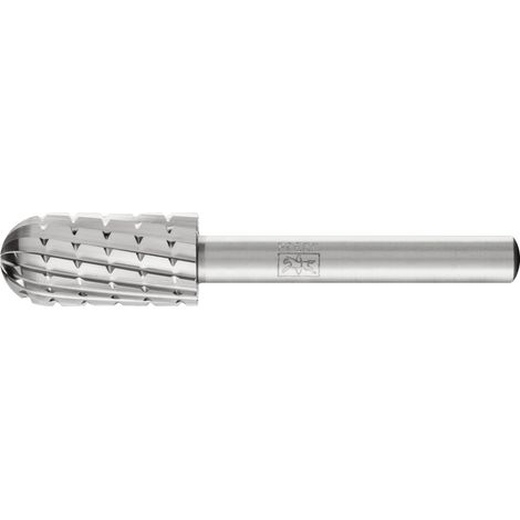 PFERD TOOLS HSS Frässtift Walzenrundform C Ø 12x25 mm Schaft-Ø 6 mm Z 2 universal mittel Spanbrecher (1/4)