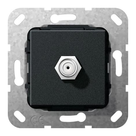 Gira Toma SAT-F Conj. inserto Negro m [565010], 5650 10