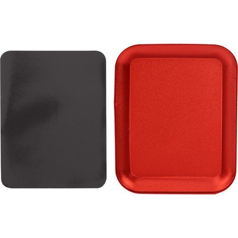Plateau magnétique pour vis, boulons et écrous - Rangement petites pièces (Rouge) (1/5)