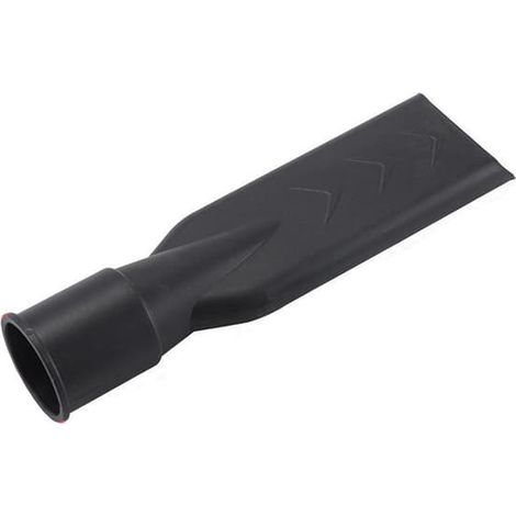 Embout plat pour aspirateur 44 mm - Matériau ABS, couleur noire, portée améliorée et aspiration efficace (1/4)