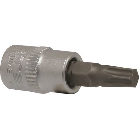 DRAKKAR-TOOLS - Douille tournevis 1/4" avec embout Torx - 12060 Numéro: T10 - Ce produit de marque DRAKKAR-TOOLS est neuf.