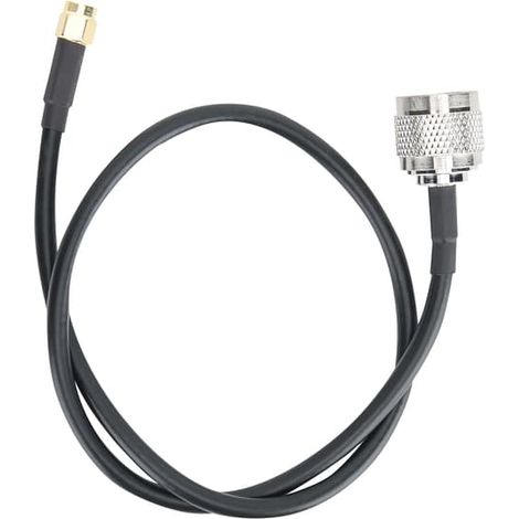 Câble adaptateur SMA mâle vers N mâle haute fréquence basse impédance, ligne de conversion coaxiale (1/5)