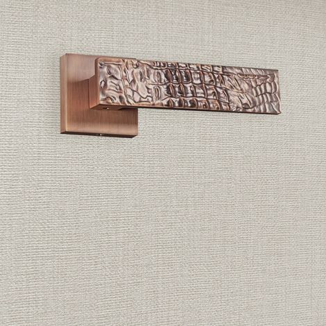 Poignée de porte design finition aspect bronze brossé Bruna - KATCHMEE