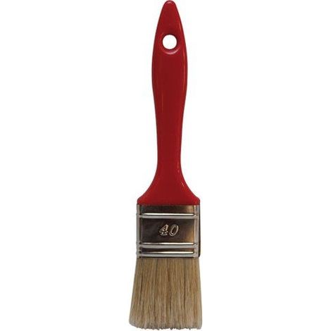Savy 4416040 pennello piatto tutta vernice con setole sottili larghezza 40 mm